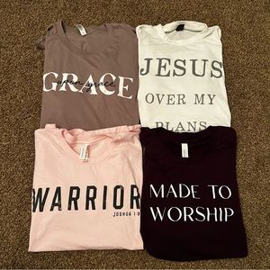 ✨Set of 4✨ | Christian Graphic Tees
